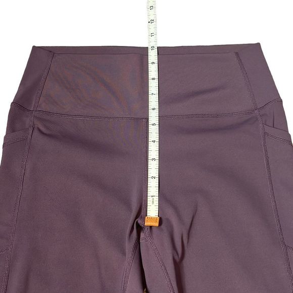 ZYIA Active Brilliant High Rise Pockets Capri Wine - Picture 6 of 9